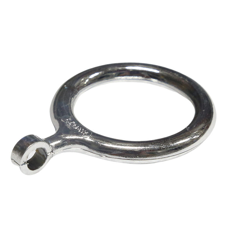 Argollas para cortinas plata 1" 6 uds