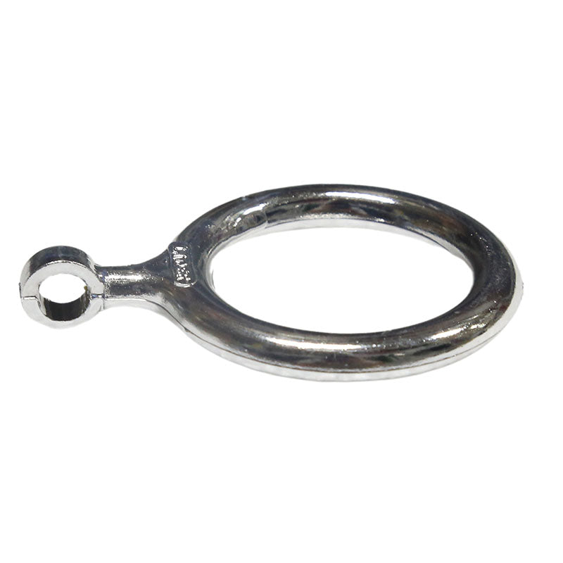 Argollas para cortinas plata 1" 6 uds