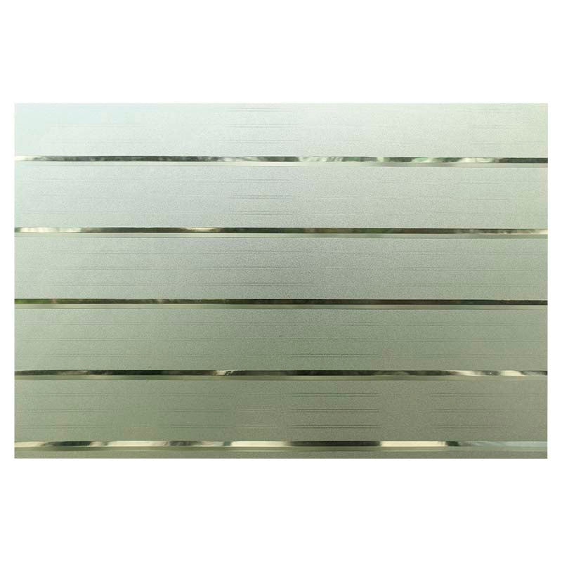 Película autoadhesiva Frosted stripe 60 x 200 cm