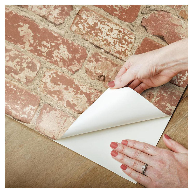 Papel tapiz autoadhesivo ladrillo