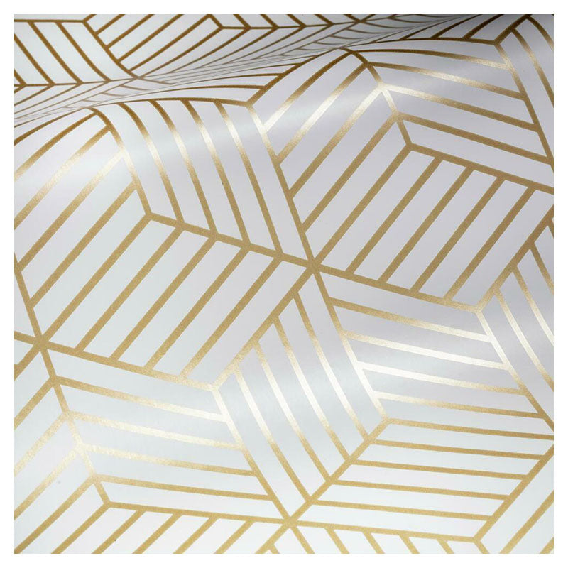 Papel tapiz autoadhesivo hexágonos