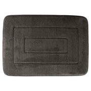 Gray bath mat 43 x 61 cm
