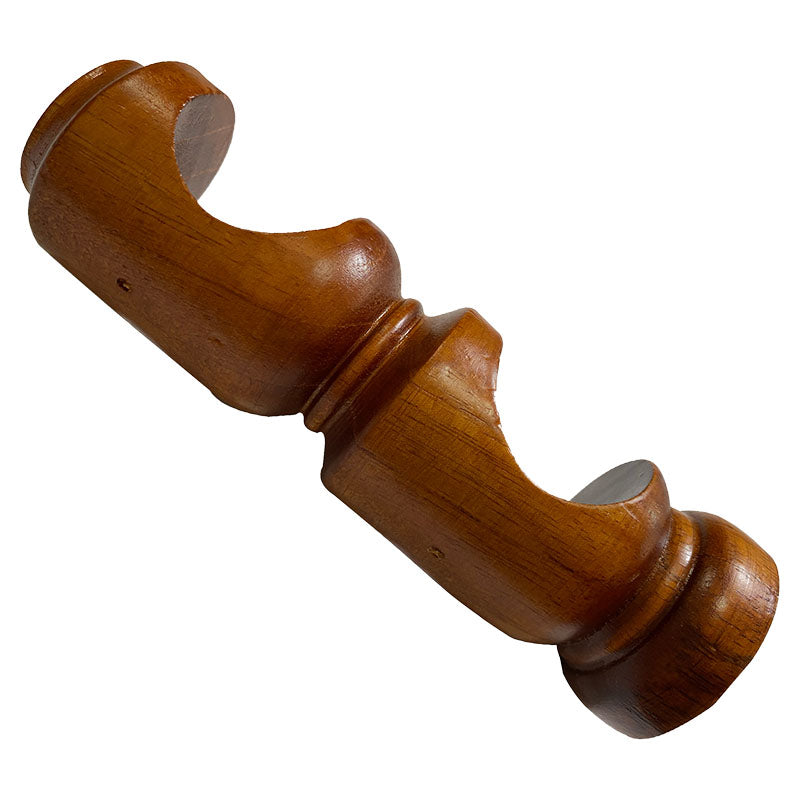 Ankara open double bracket mahogany 1.38" 1 unit