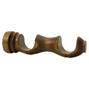 Brown open double bracket 1.38" 1 unit