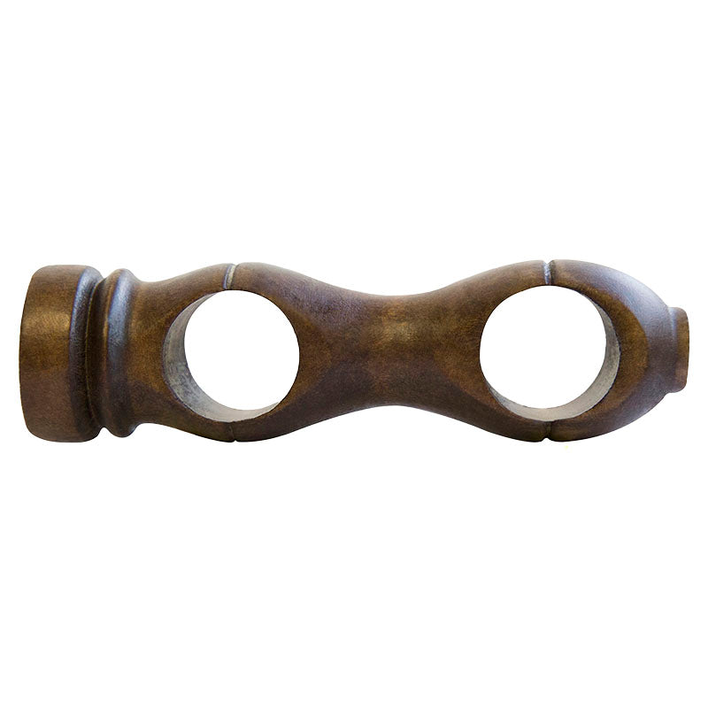 Brown closed double support 1.38" 1 pc.