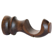 Soporte muro abierto marrón 1.38" 1 unidad