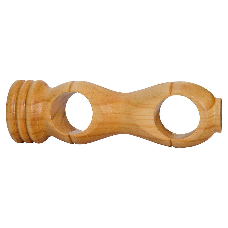 Soporte doble cerrado natural 1.18" 1 unidad