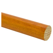 Cortinero de madera liso caoba 1.38" 150 cm