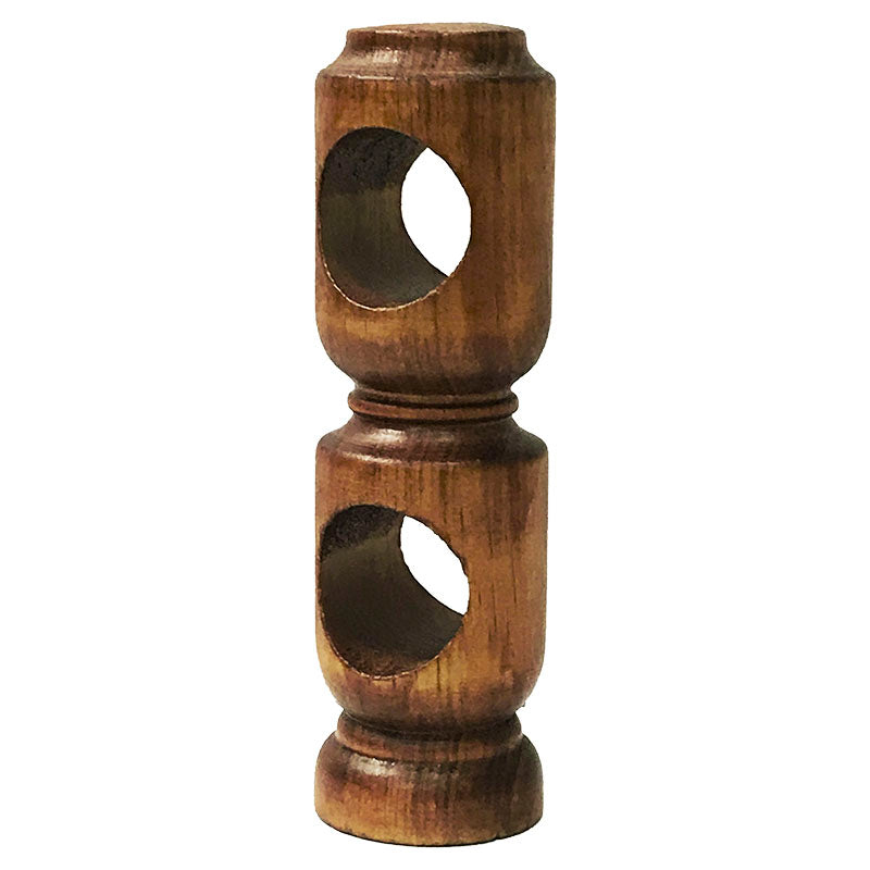 Soporte doble cerrado Ankara caoba 1.38" 1 unidad