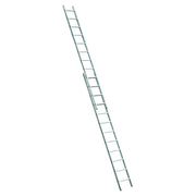 24-rung, 5.9 m aluminum extension ladder