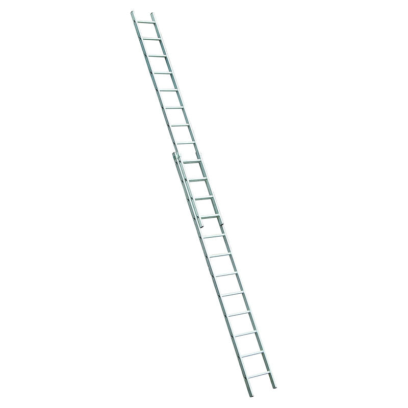 24-rung, 5.9 m aluminum extension ladder