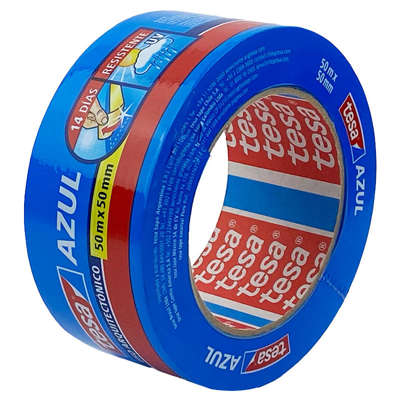 Cinta enmascarar 7/8 " 50 m azul