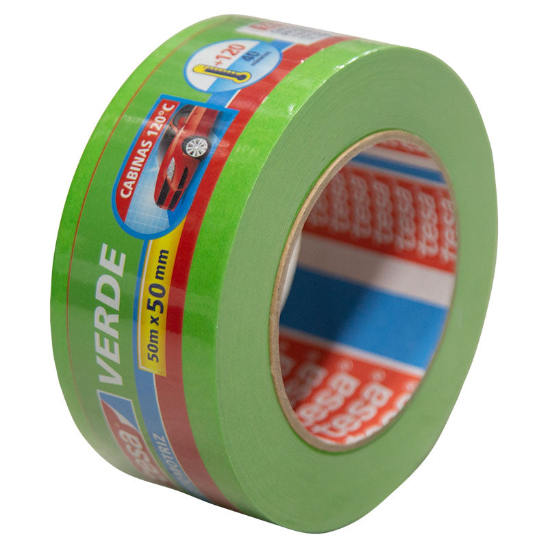 Cinta enmascarar 2 " 50 m verde