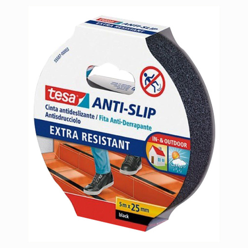 Anti-slip tape 1" 5 m black