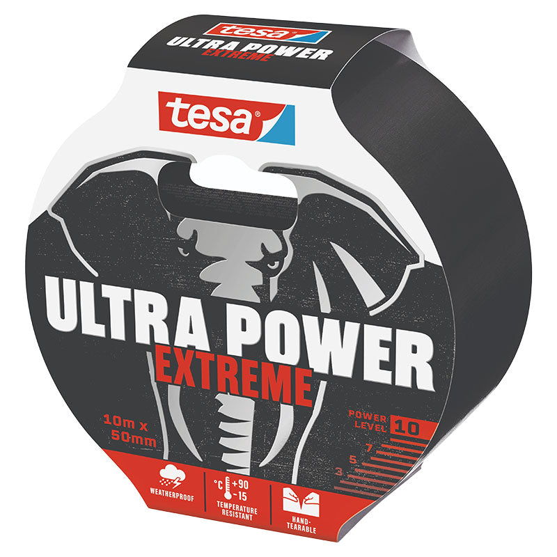 Repair tape 50 mm x 10 m black Ultra Power Extreme