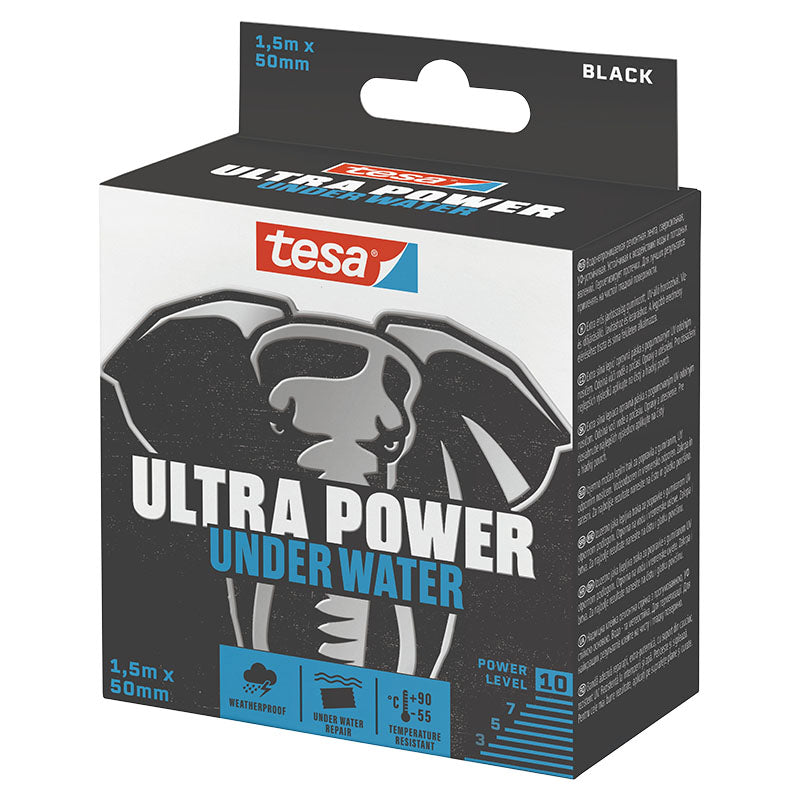 Repair tape 50 mm x 1.5 m black Ultra Power Under Water