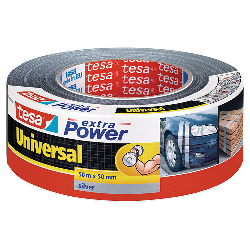 Universal duct tape 2" 50 m gray