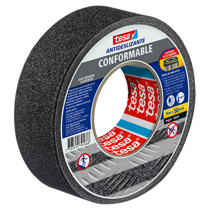 Conformable anti-slip tape 2" x 18 m black