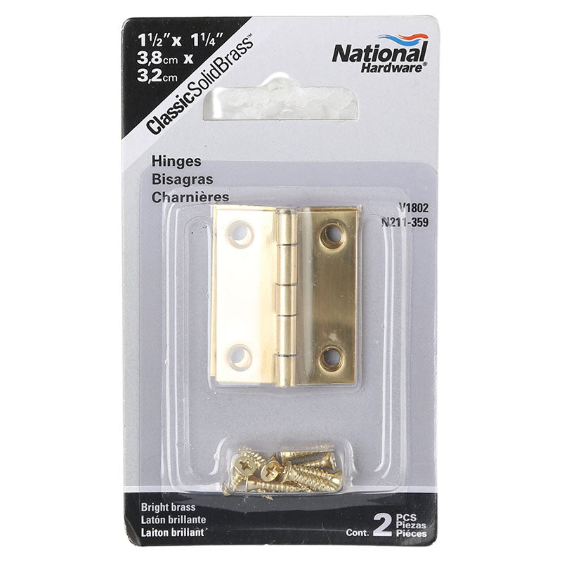 Wide hinge 1 1/2"
