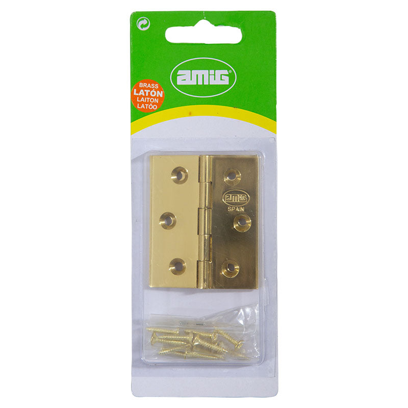 Book hinge 6 x 5 cm bronze 2 pcs
