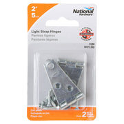 2" galvanized strap hinge