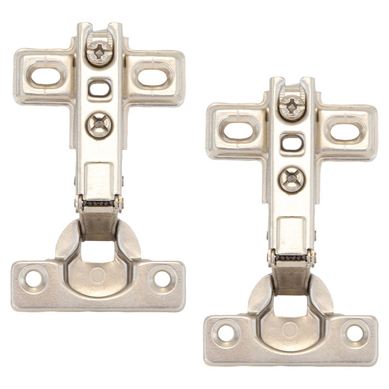 Concealed soft-close hinge 26mm satin 2 units