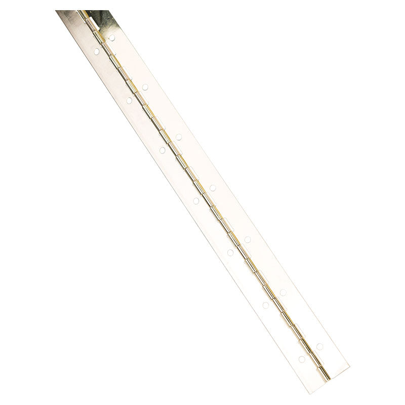 Continuous hinge 1 1/2" x 30" nickel