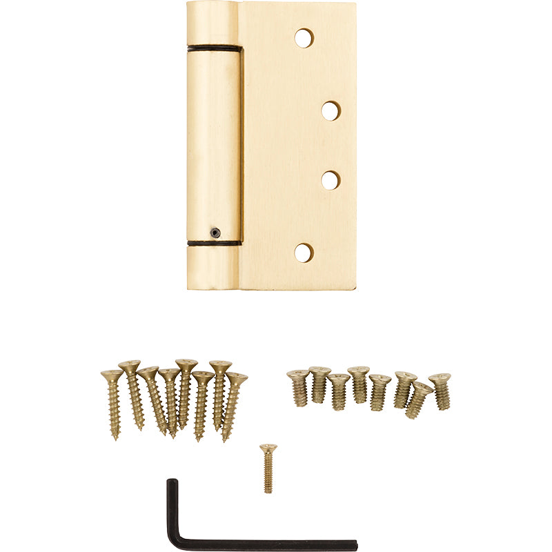 4" Golden automatic hinge