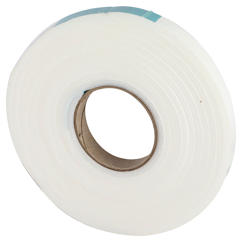 White adhesive foam tape