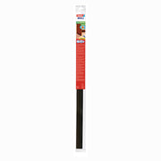 Burlete con escobilla 100 cm x 43 mm plástico café