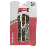 Classic gold barrette 4"