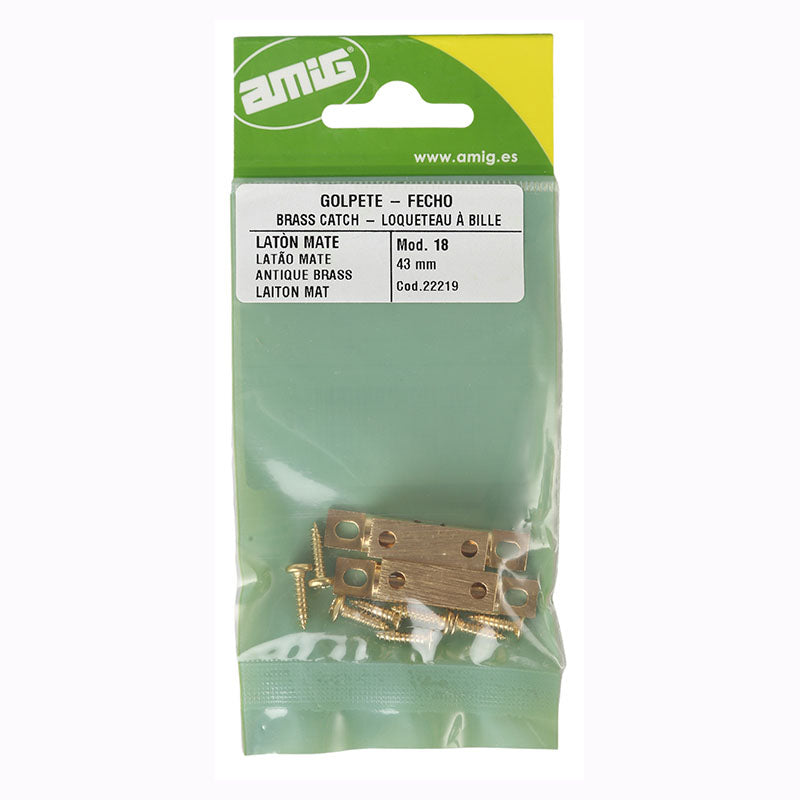 Amig brass bolt