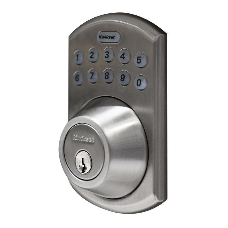 Cerrojo electrónico 264 níquel satinado Kwikset