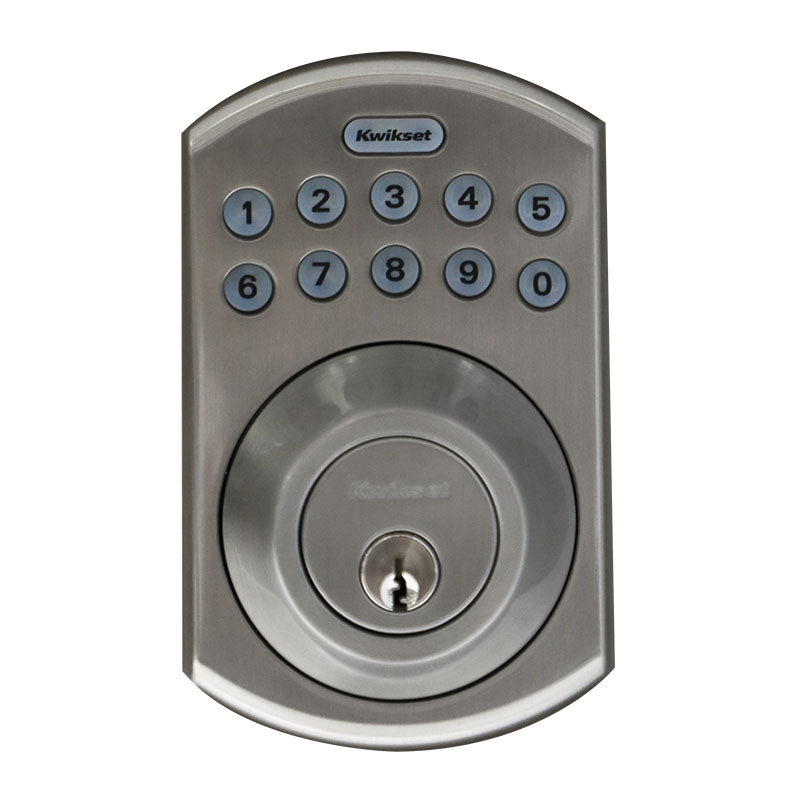 Cerrojo electrónico 264 níquel satinado Kwikset