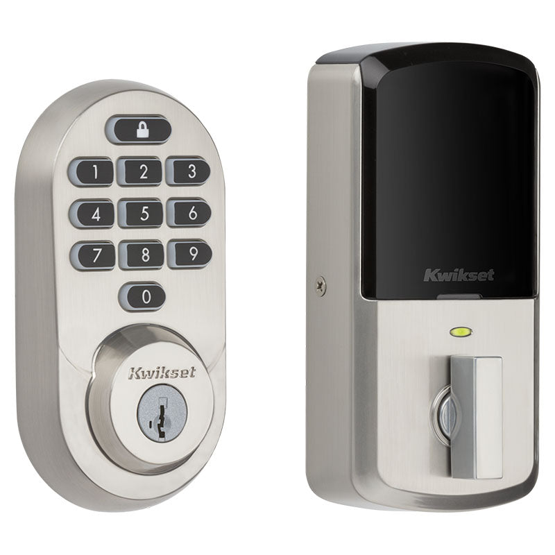Cerrojo digital Wi-Fi Halo níquel satinado Kwikset