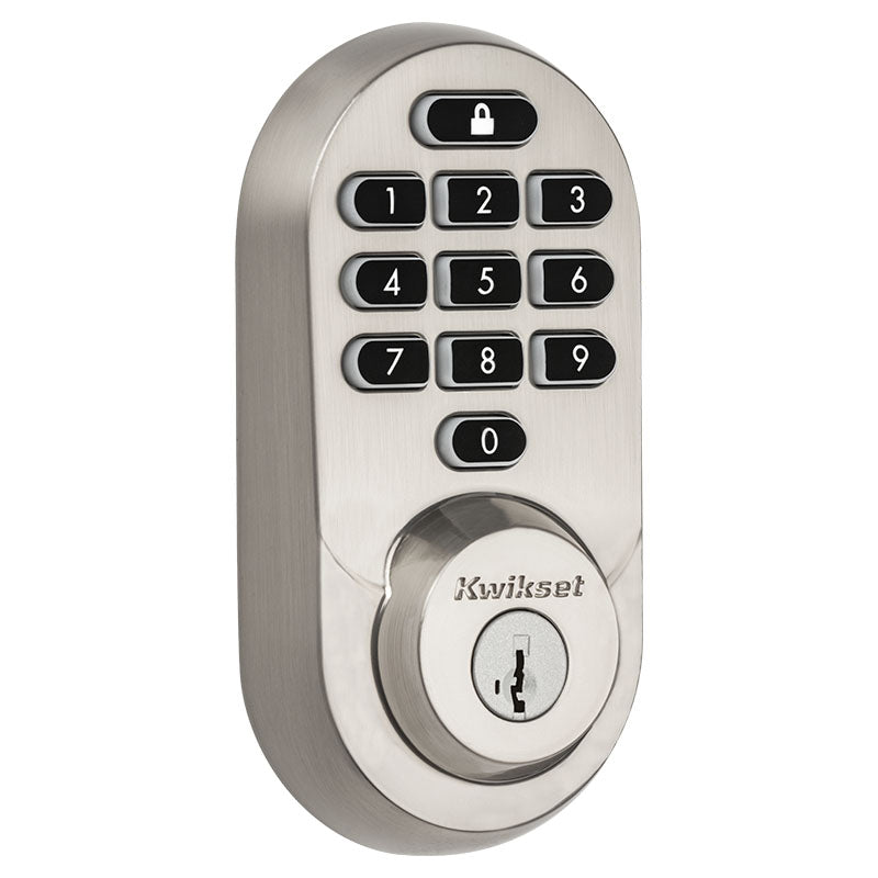 Cerrojo digital Wi-Fi Halo níquel satinado Kwikset