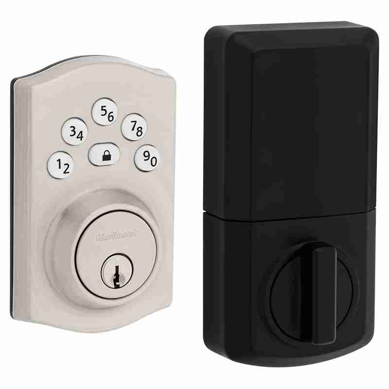 Cerrojo electrónico Powerbolt 240 níquel satinado Kwikset