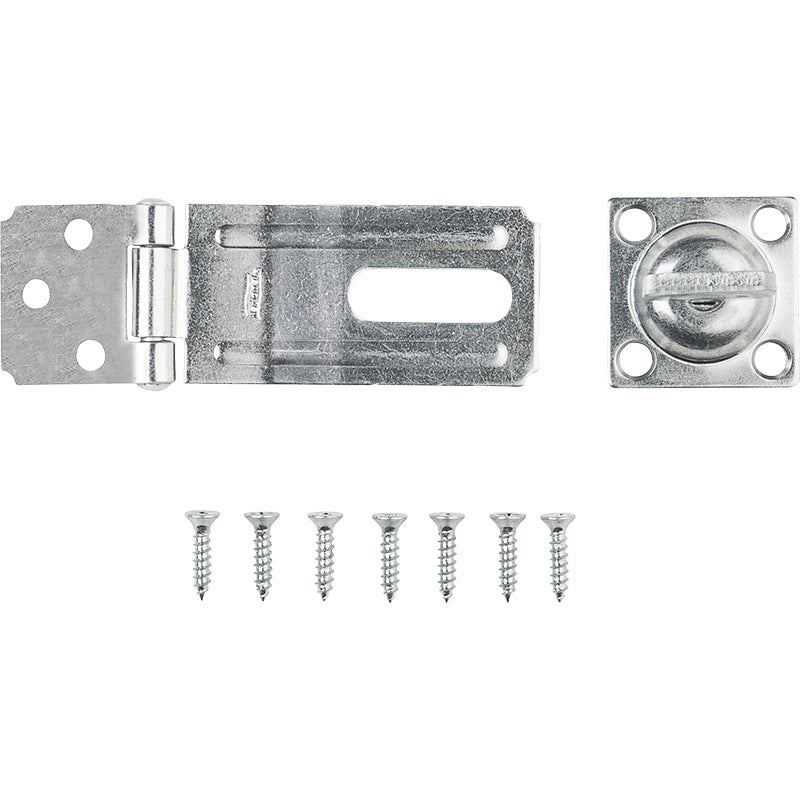 Aldaba giratoria galvanizada 3 1/2"