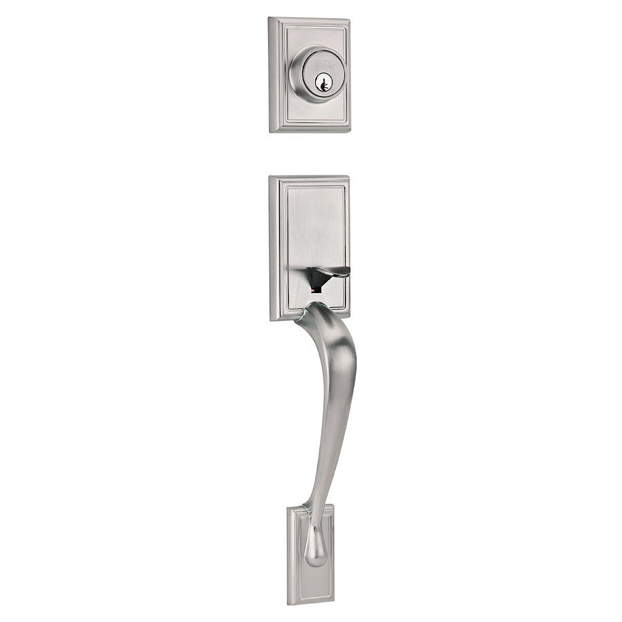 Cerradura Liberty latón níquel satinado