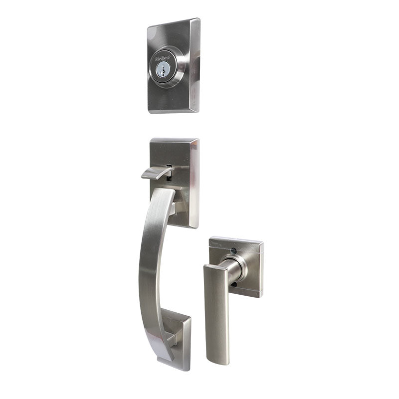 Tavaris Satin Nickel Single Cylinder Deadbolt