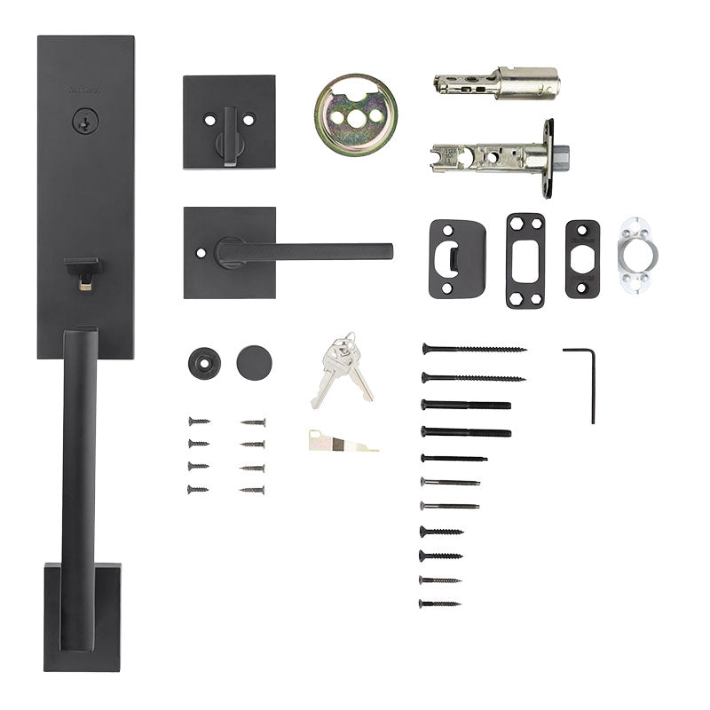 Vancouver Matte Black Single Cylinder Entry
