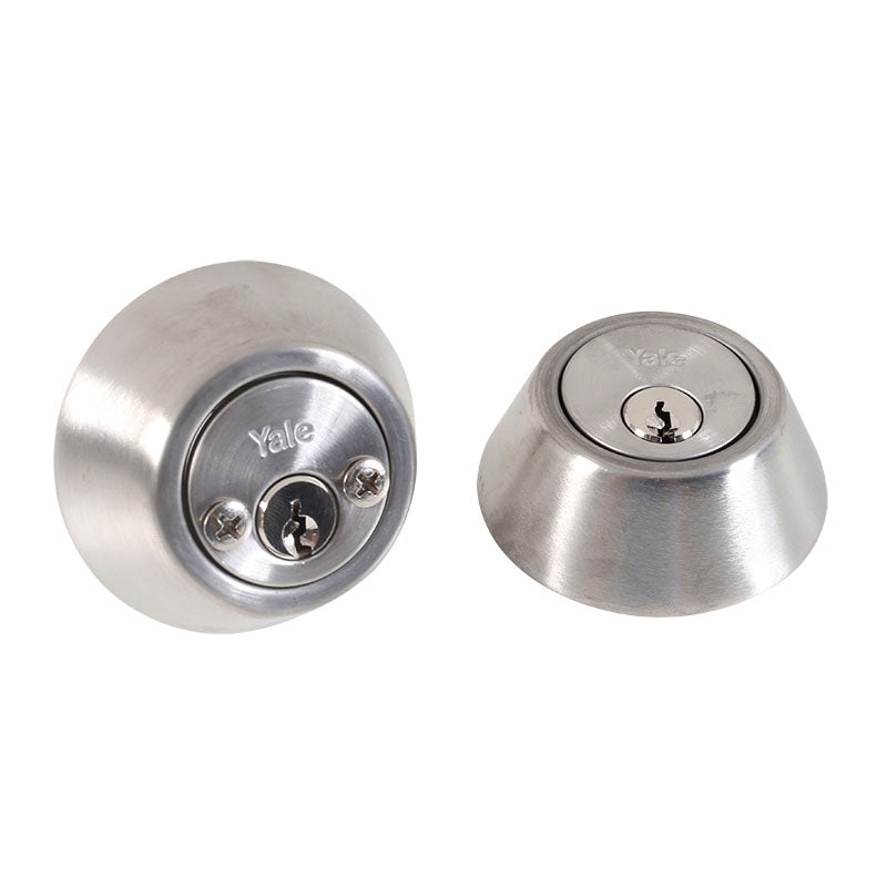 Kent double cylinder deadbolt for main entrance stainless steel