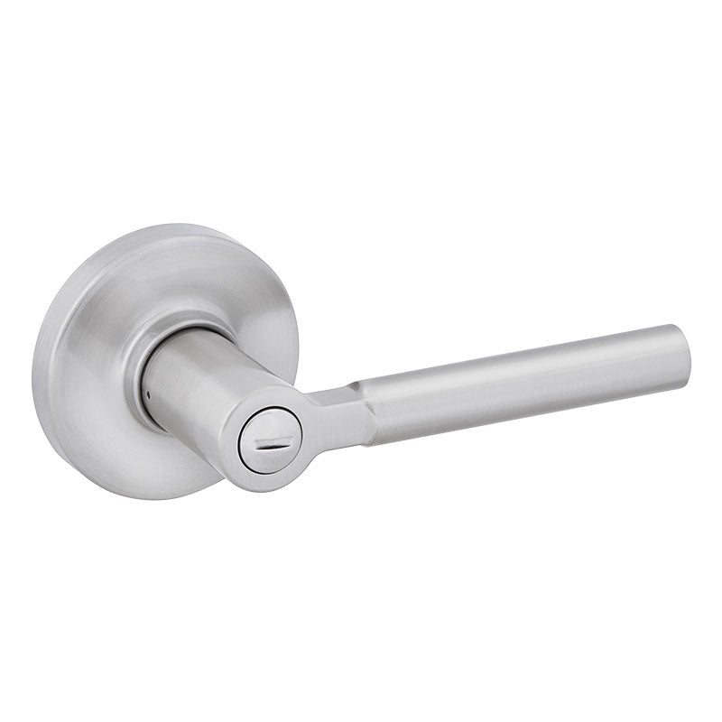 Manija sin llave Rimini para baño nickel satinado