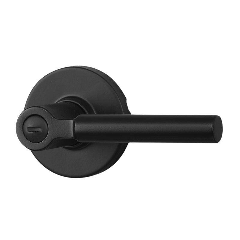 Rimini Matte Black Keyless Handle for Bathroom