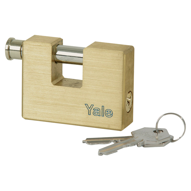 Candado 60 mm anticizalla de latón bronce Yale