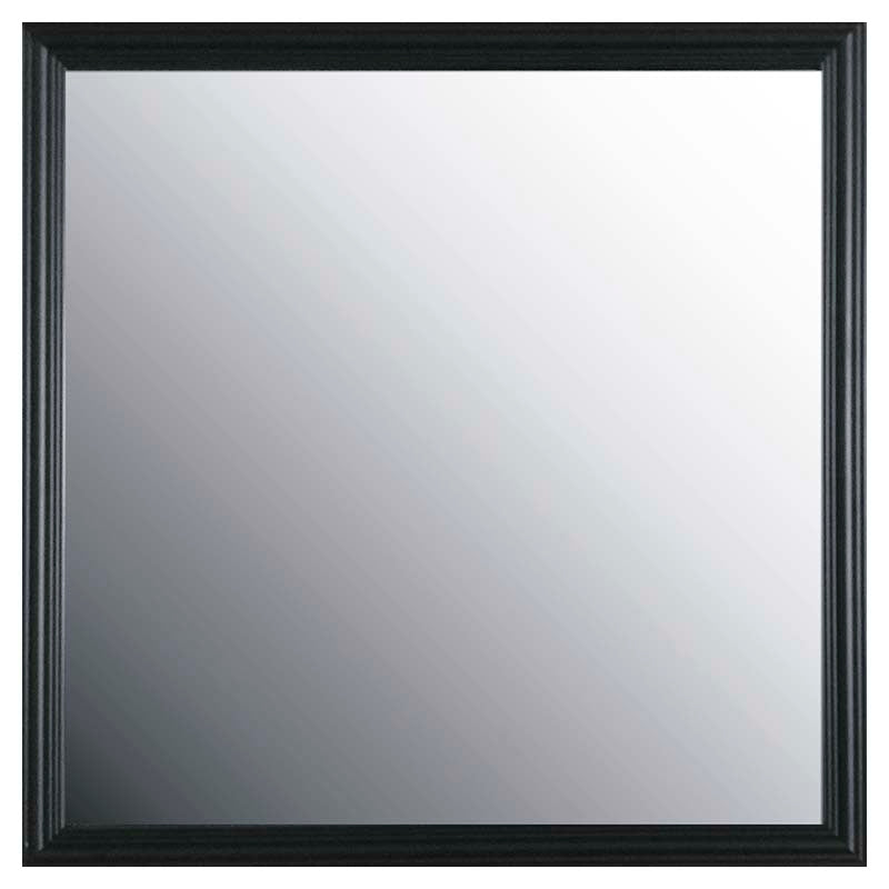 Espejo negro 30 x 30 cm