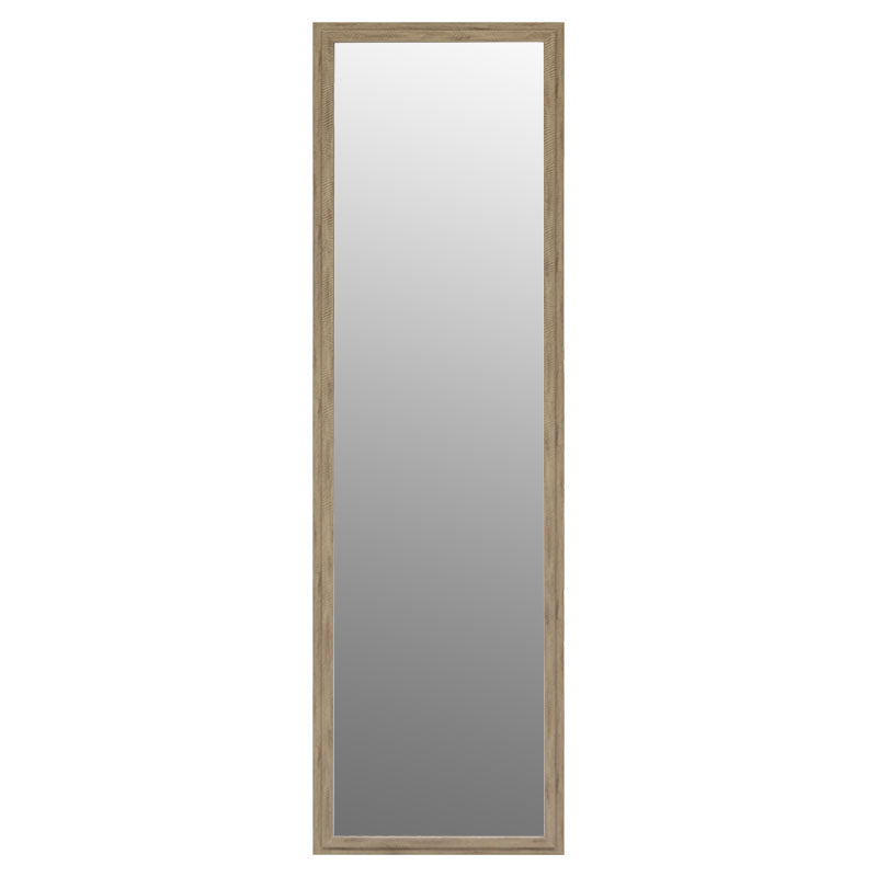 Espejo 125 x 35 cm gris