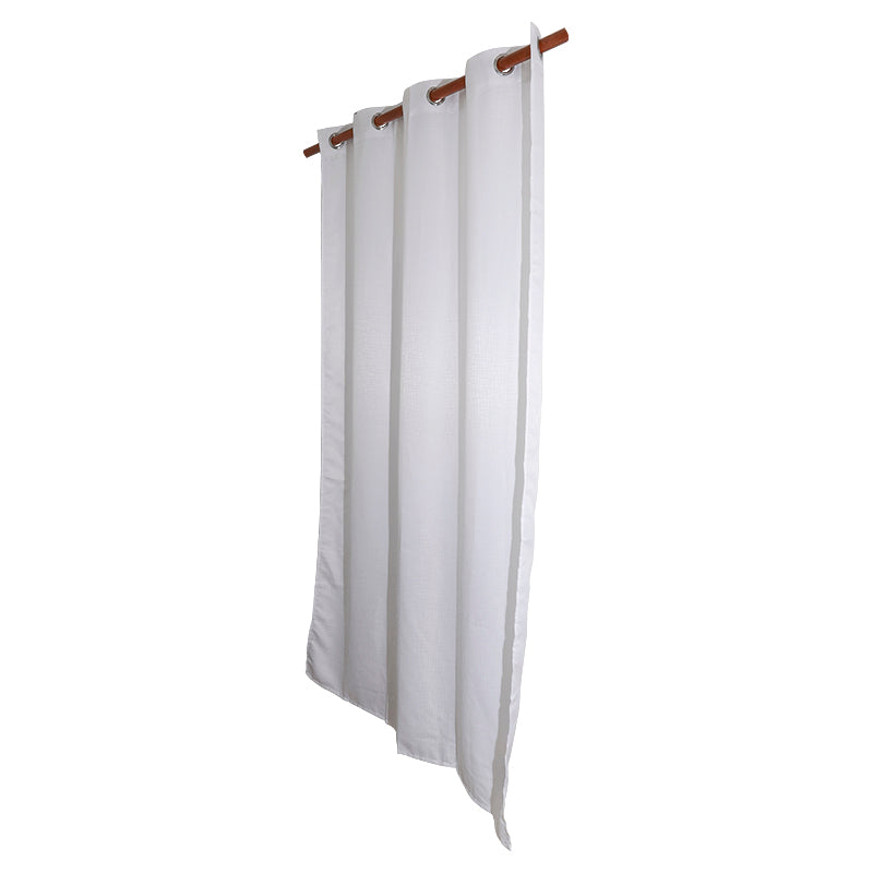 Cortina estampada blanca 229 x 137 cm (Precio por pieza)