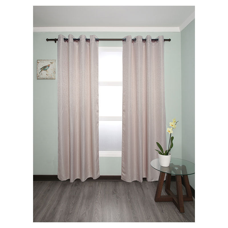 Cortina estampado beige 229 x 137 cm (Precio por pieza)