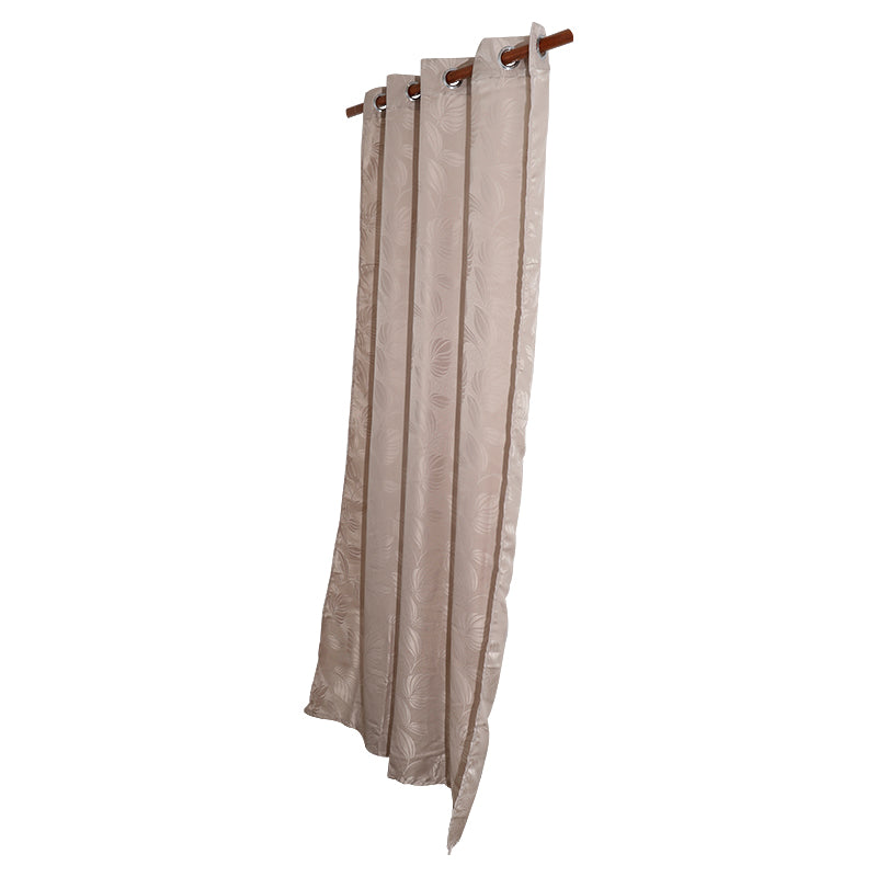 Cortina estampada beige 229 x 137 cm (Precio por pieza)